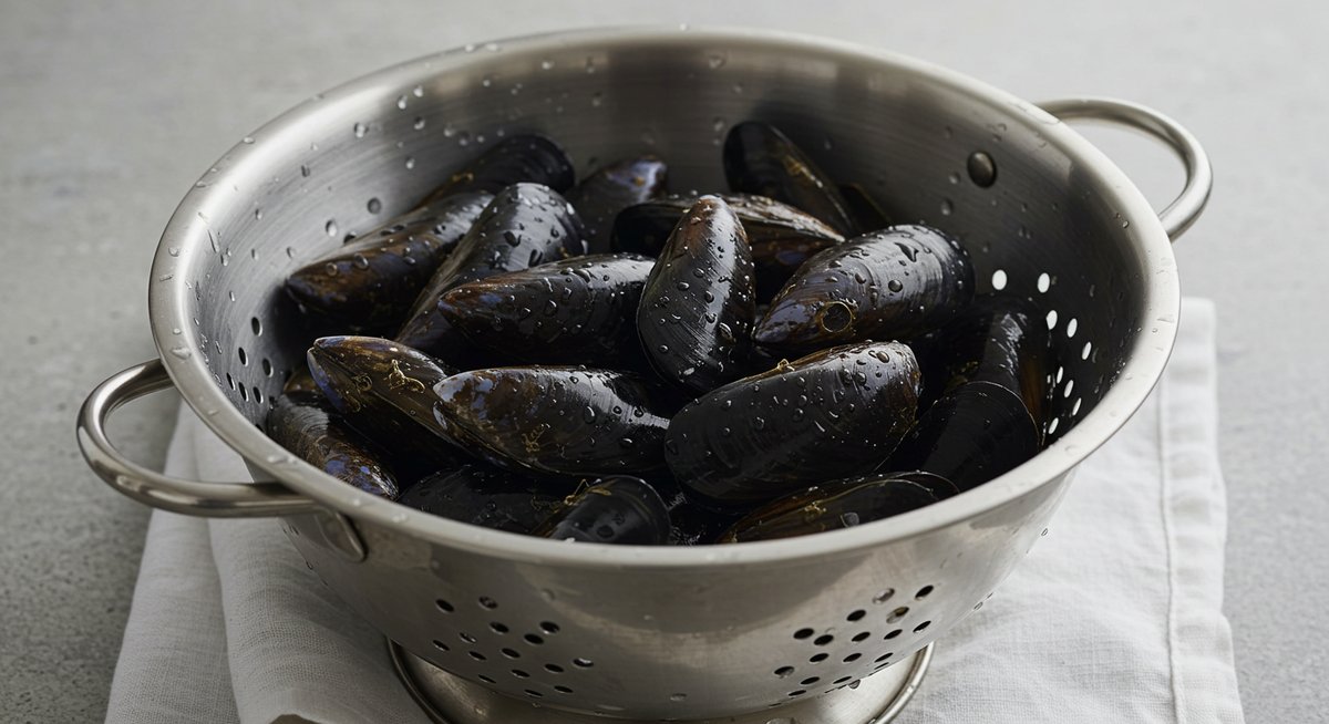 ムール 貝 し た 処理