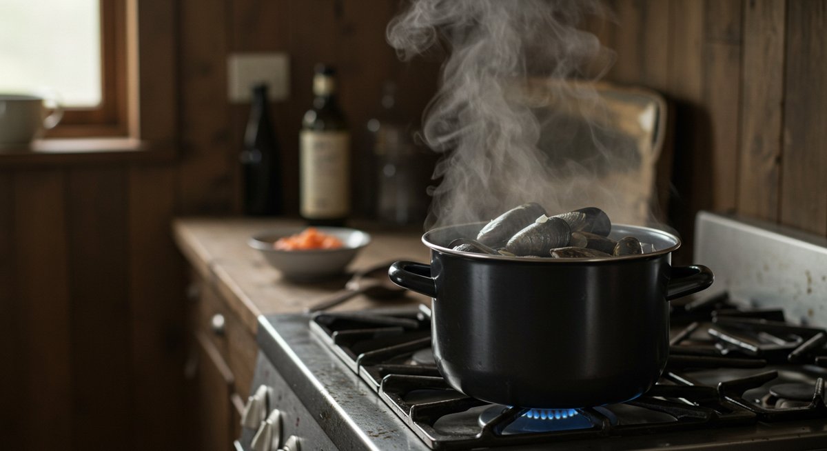 ムール 貝 し た 処理