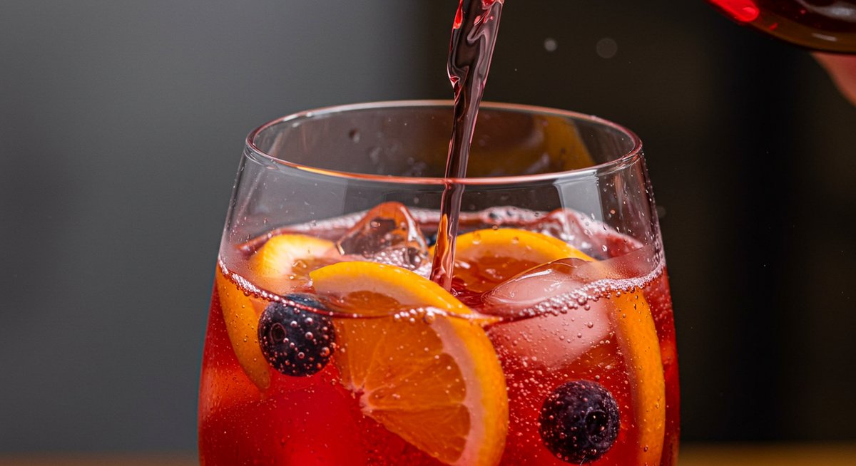 スプリッツァー 赤 ワイン