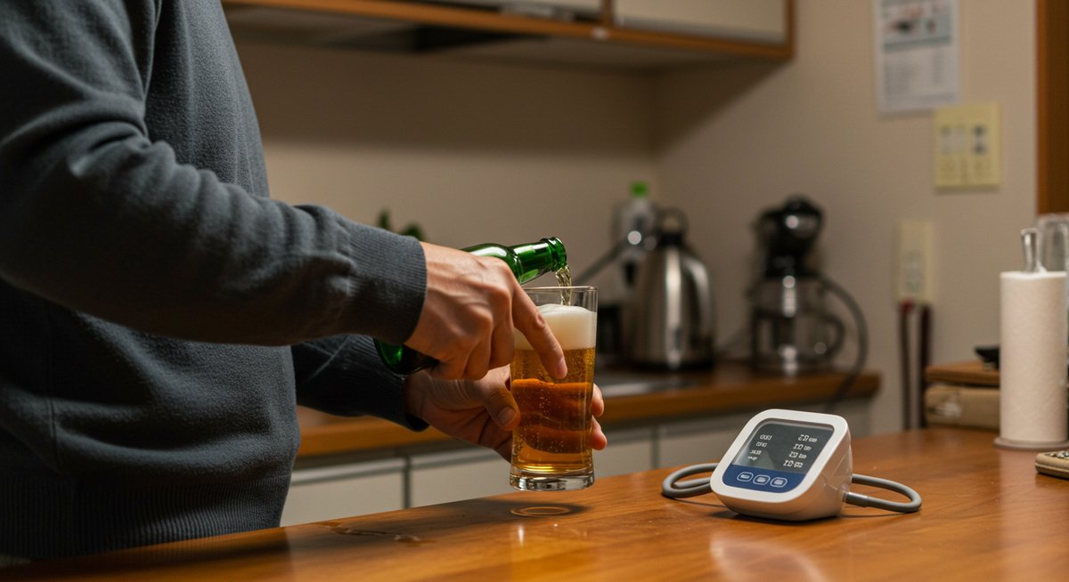 ノンアルコールビール 血圧