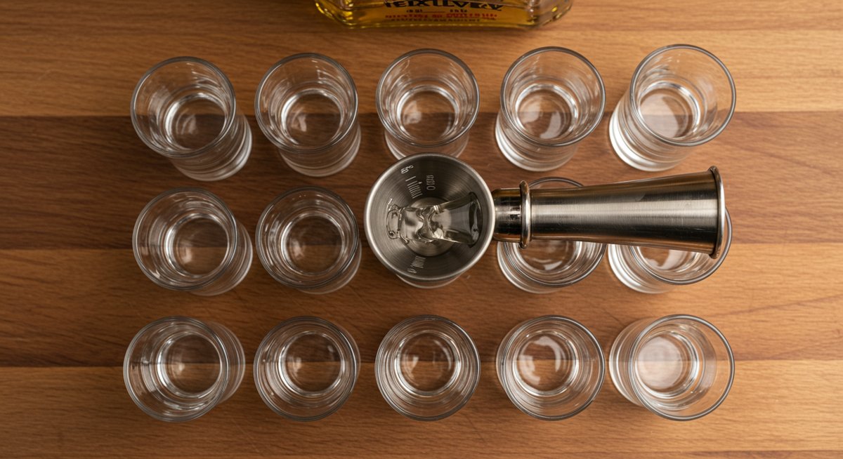 テキーラ1本 ショット何杯分