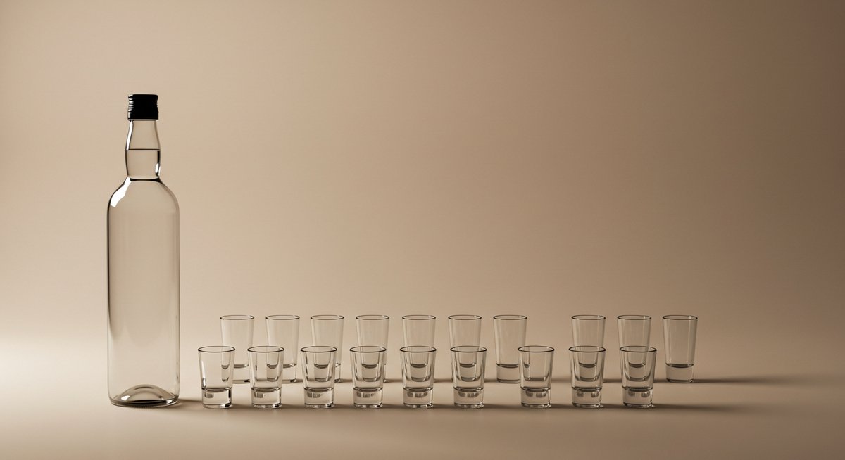 テキーラ1本 ショット何杯分