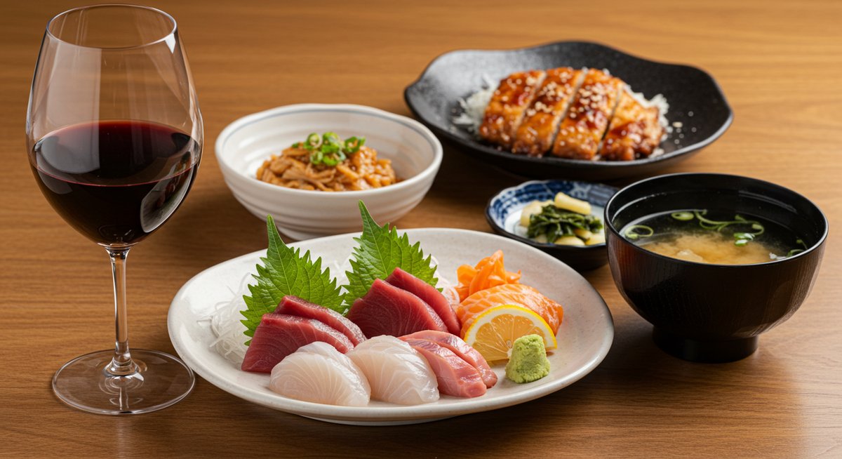赤 ワイン 和食