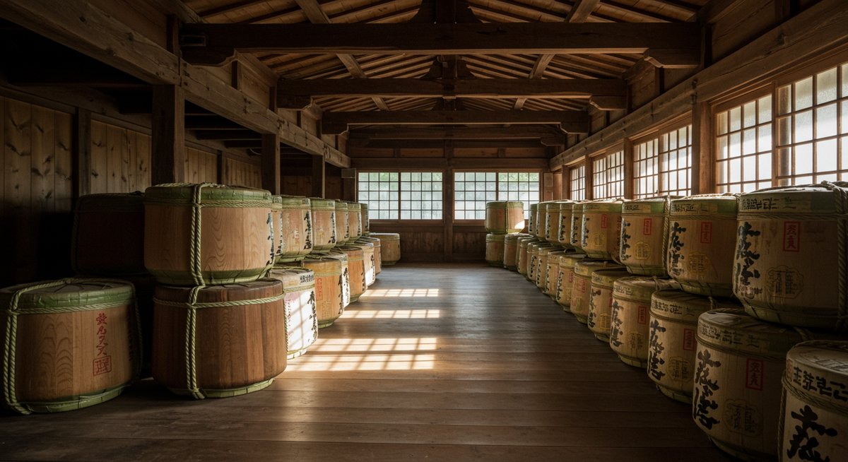 高山の日本 酒