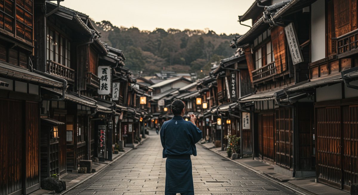 高山の日本 酒